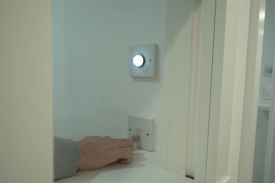 Booth controls - Market Research facility