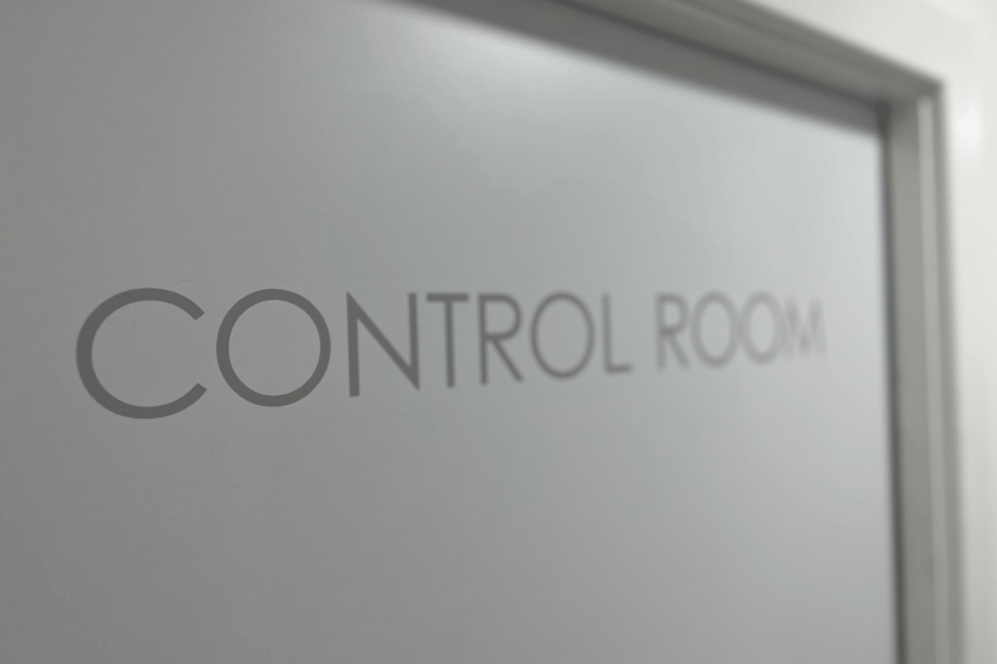 Control room - Market Research Facility